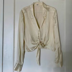 Satin Blouse - Wilfred